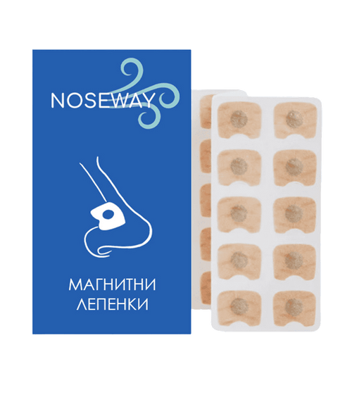 Самозалепващи магнитни лепенки NOSEWAY за закрепване на магнитна лента за нос